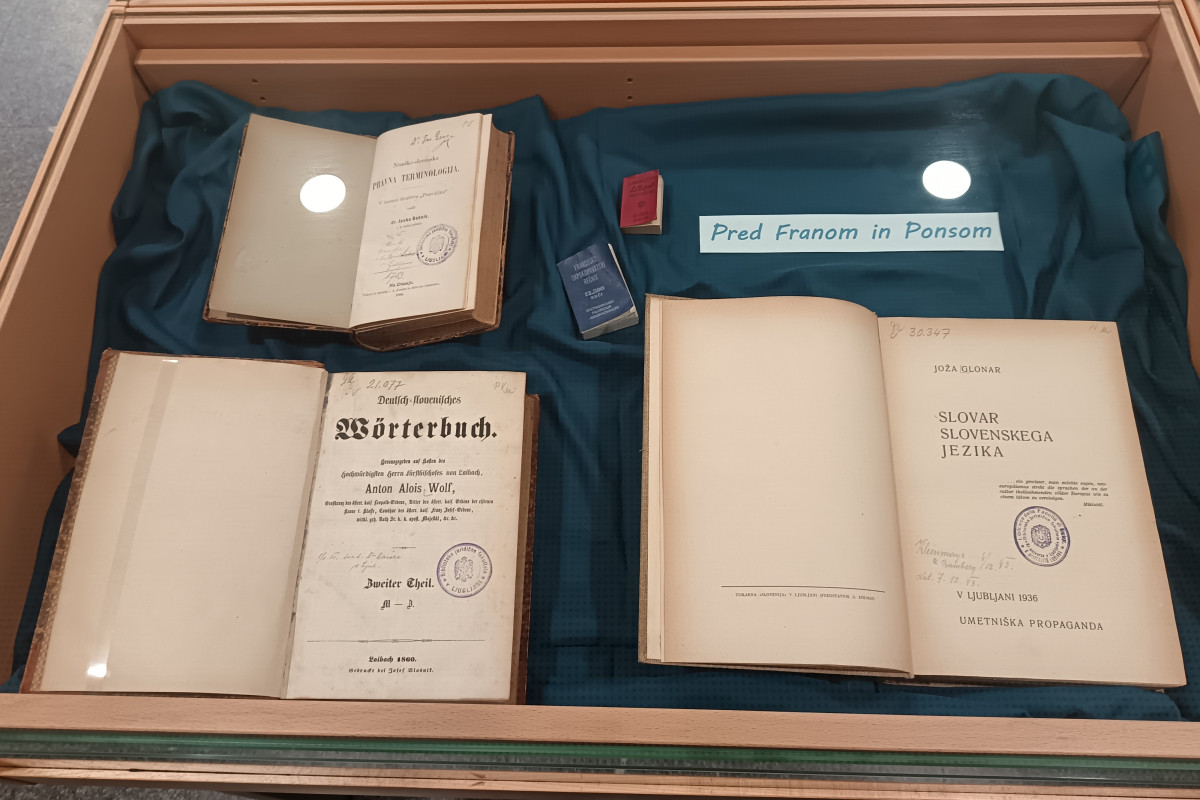 Razstava starega referenčnega gradiva: Pred Franom in Ponsom