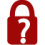 Rdeča ključavnica - znak za poseben dostop