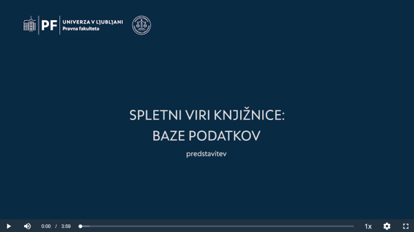 Prva prosojnica predstavitve